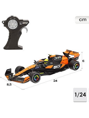 Maisto coche teledirigido f1 2024 mclaren mcl38 leclerc 1:24
