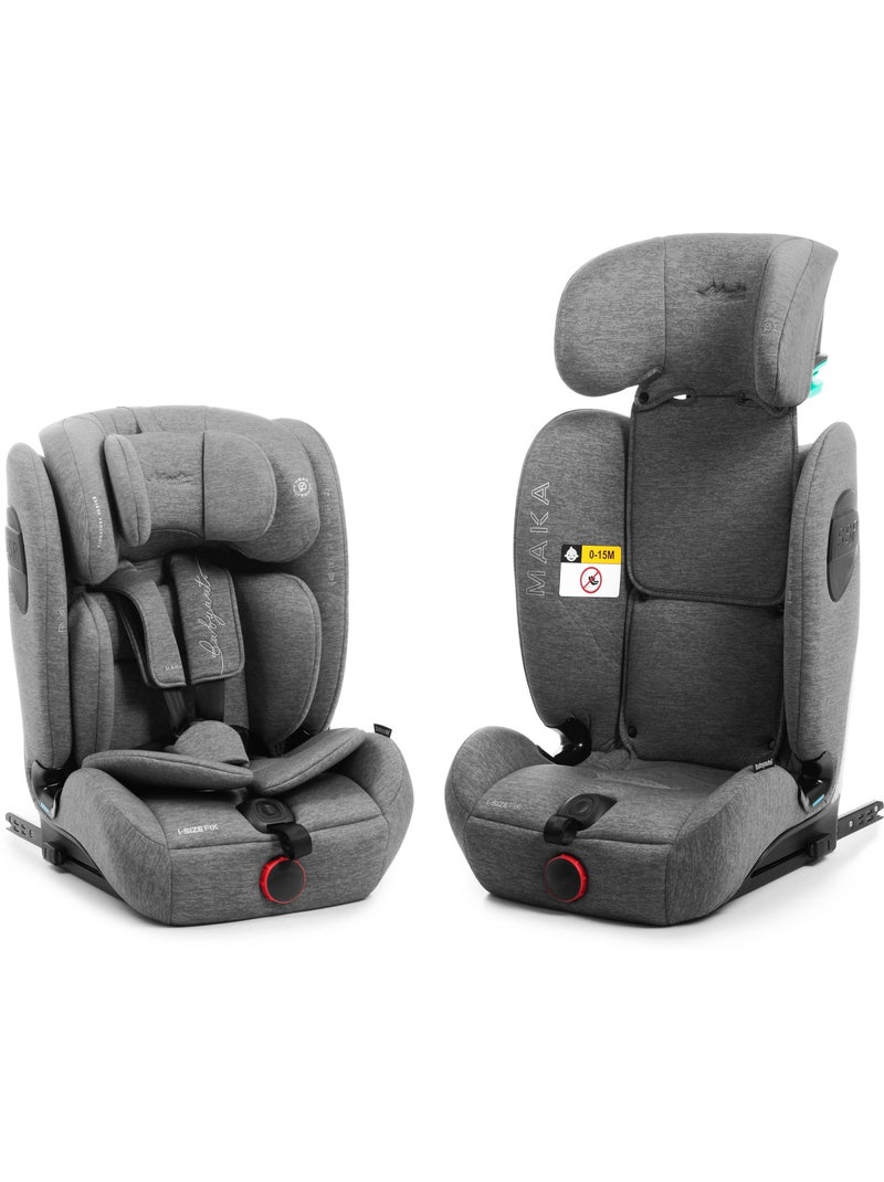 Maka Isize Reclinable 76 - 150  cm Babyauto - DOBBY GREY Gris - Kiabi