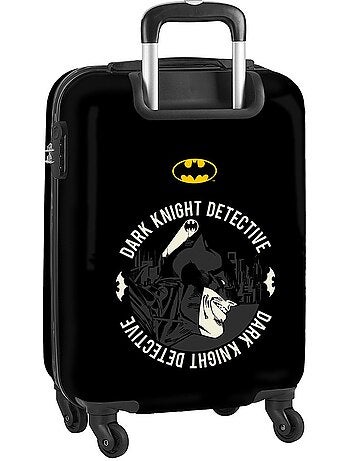 Maleta de cabina 4 ruedas batman detective 50 cm - carcasa rígida brillante