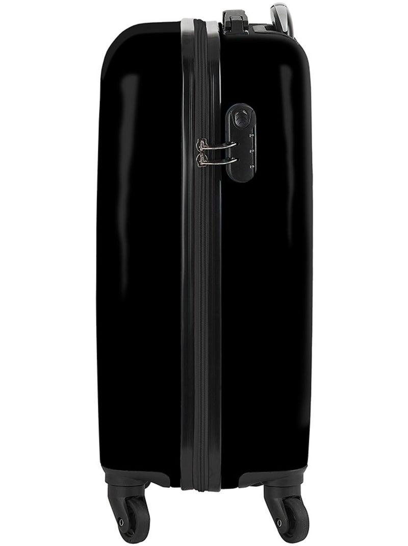 Maleta de cabina 4 ruedas batman detective 50 cm - carcasa rígida brillante Negro - Kiabi