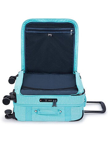 Maleta de cabina 4 ruedas kipling spontaneous s deepest aqua 53 cm - candado tsa integrado