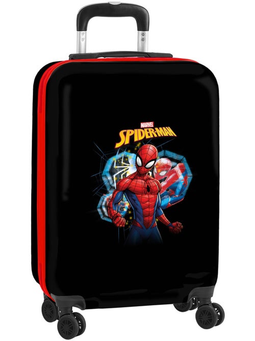 Maleta de cabina con 4 ruedas spider-man marvel 50 cm - carcasa rígida y cierre seguro - Kiabi Maleta de cabina con 4 ruedas spider-man marvel 50 cm - carcasa rígida y cierre seguro - Kiabi