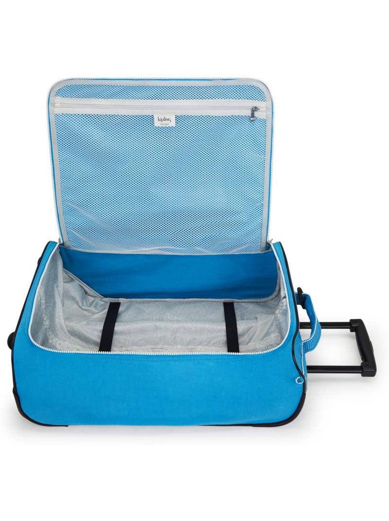Maleta de cabina con ruedas flexible soft-shell kipling teagan c 33 l Azul claro - Kiabi