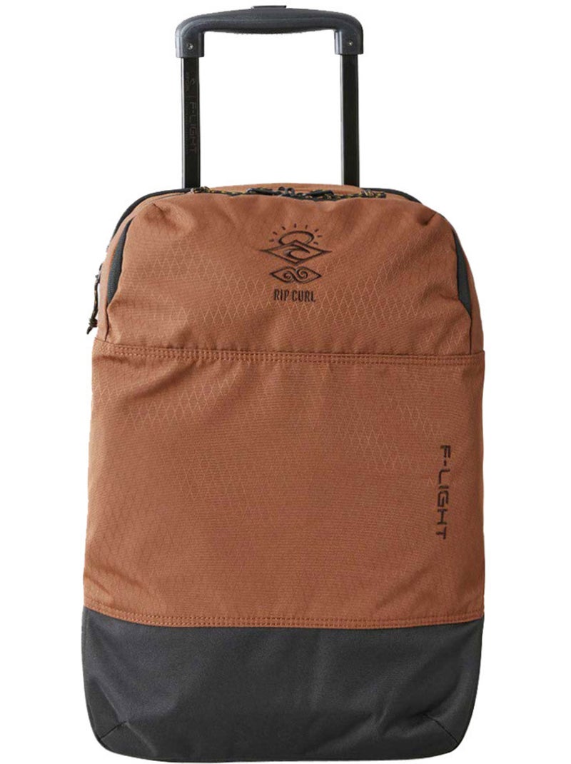 Maleta de cabina con ruedas rip curl f-light 47 cm - compartimento para portátil Marrón - Kiabi