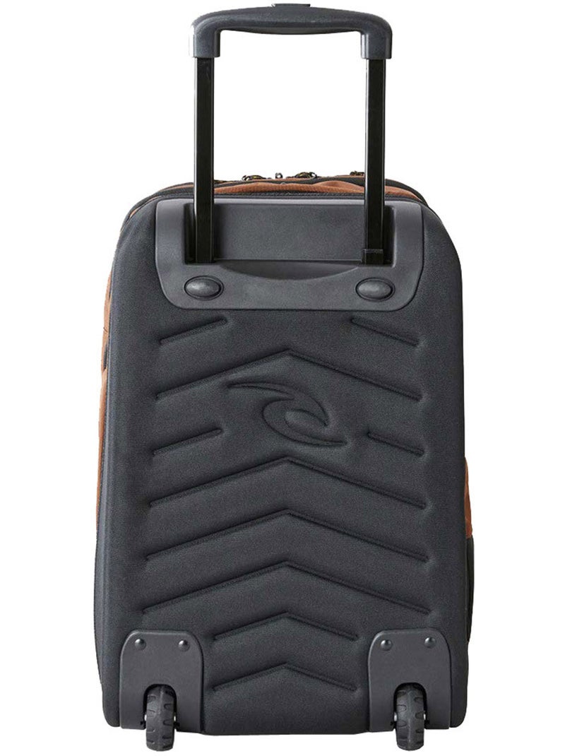 Maleta de cabina con ruedas rip curl f-light 47 cm - compartimento para portátil Marrón - Kiabi