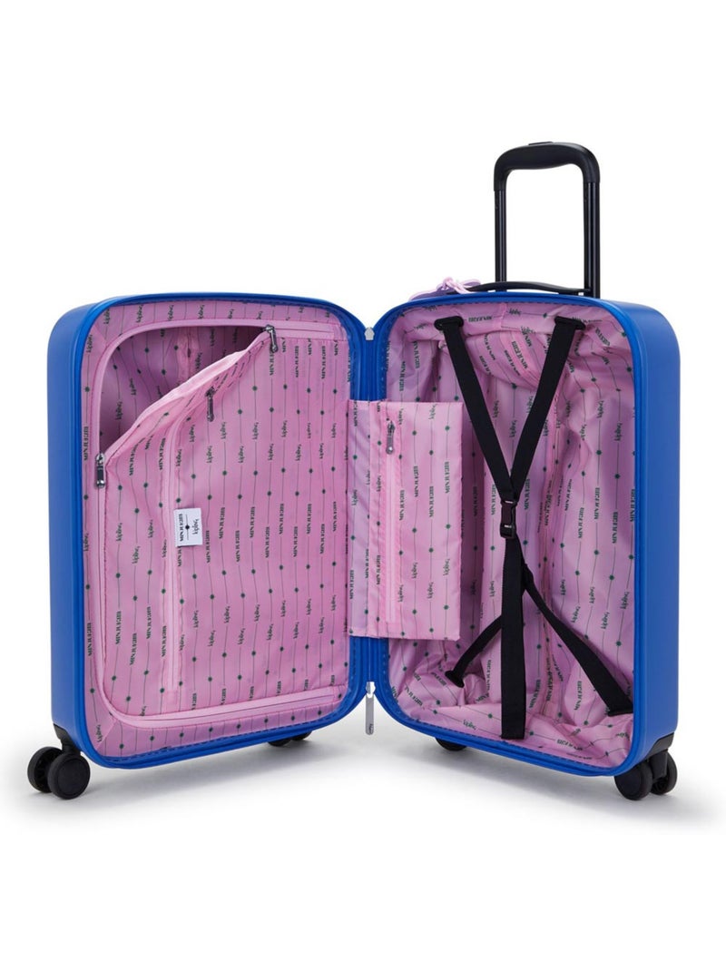 Maleta de cabina rígida 4 ruedas kipling curiosity s azul 55 cm - candado tsa integrado Azul Negro - Kiabi