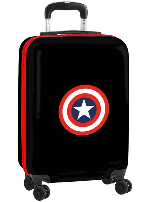 Maleta de cabina rígida con motivo de escudo captain america avengers - Kiabi Maleta de cabina rígida con motivo de escudo captain america avengers - Kiabi