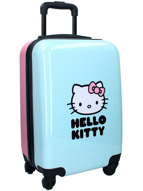 Maleta de cabina rígida hello kitty estampada vadobag - Kiabi Maleta de cabina rígida hello kitty estampada vadobag - Kiabi
