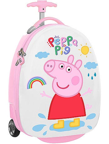 Maleta de cabina rígida peppa pig 43 cm