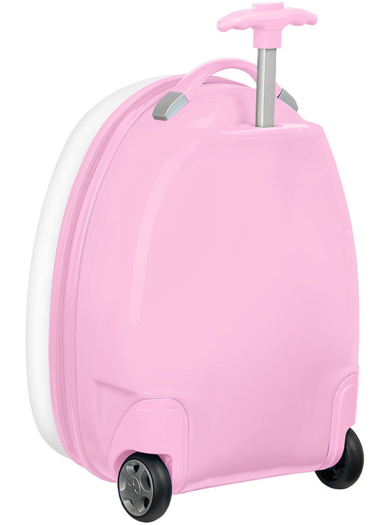Maleta de cabina rígida peppa pig 43 cm Rosa Negro Blanco Gris - Kiabi