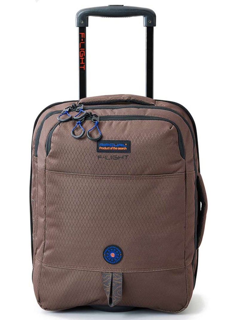 Maleta de cabina semirrígida rip curl f-light cabin 30 l 43x35x20 cm Marrón/ Chocolate - Kiabi