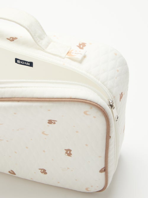 Maleta de maternidad efecto acolchado - Kiabi Maleta de maternidad efecto acolchado - Kiabi