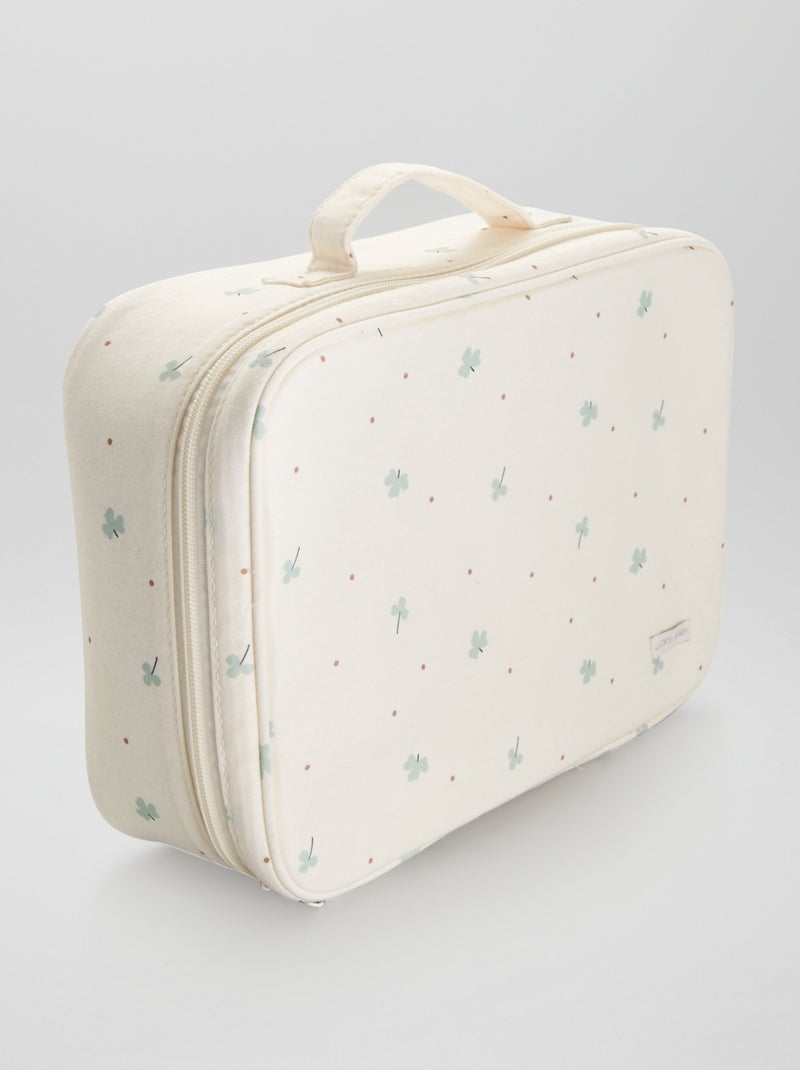 Maleta de nacimiento estampada BLANCO - Kiabi