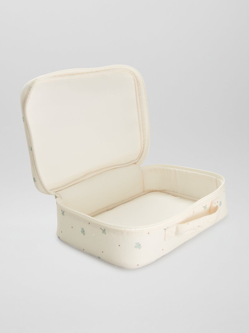 Maleta de nacimiento estampada BLANCO - Kiabi