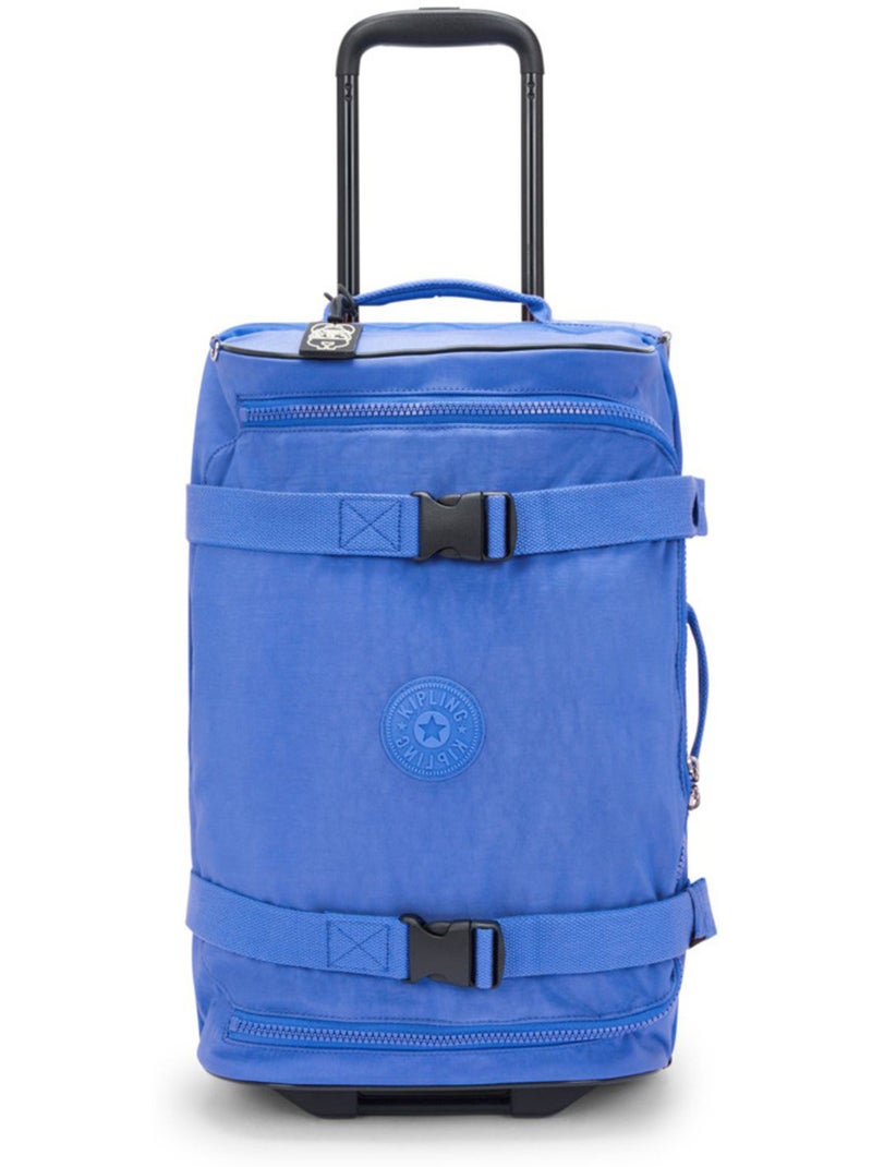 Maleta pequeña con ruedas de tejido kipling aviana s 39 l Azul Azul marino Gris - Kiabi