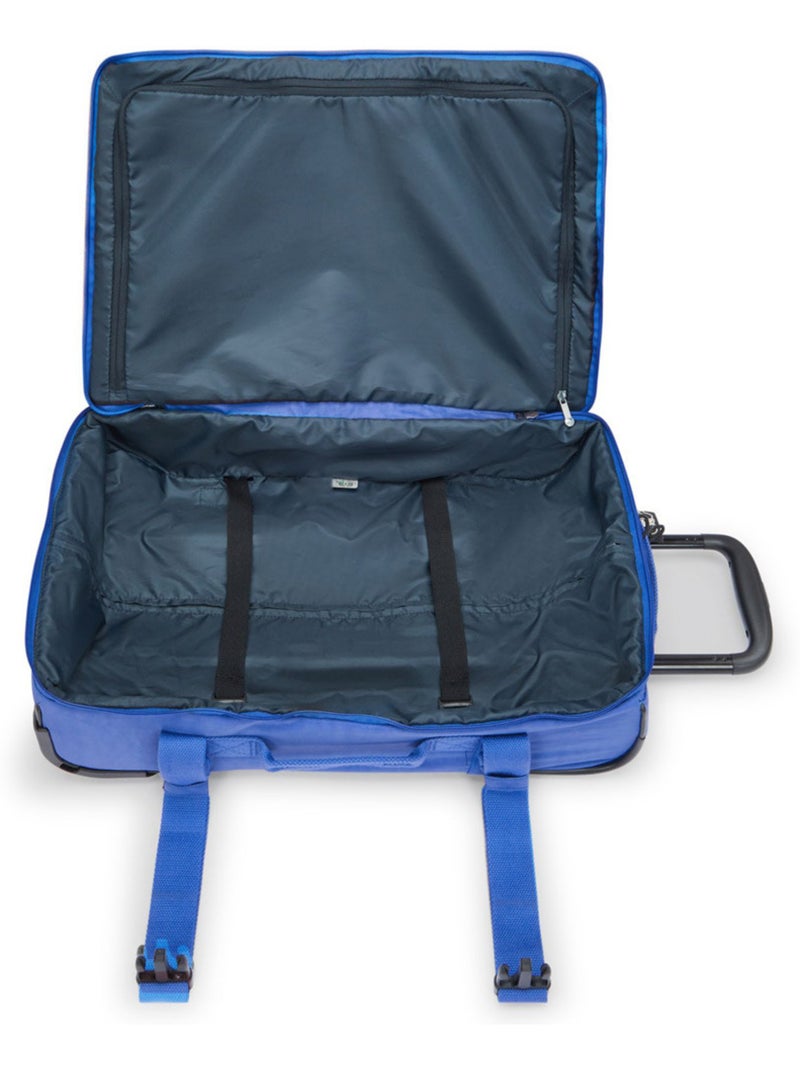 Maleta pequeña con ruedas de tejido kipling aviana s 39 l Azul Azul marino Gris - Kiabi