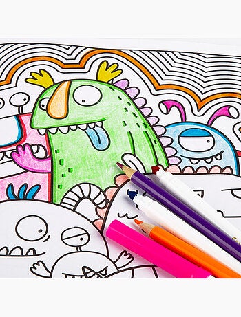 Maletín artístico c/colores y actividades cra-z-art