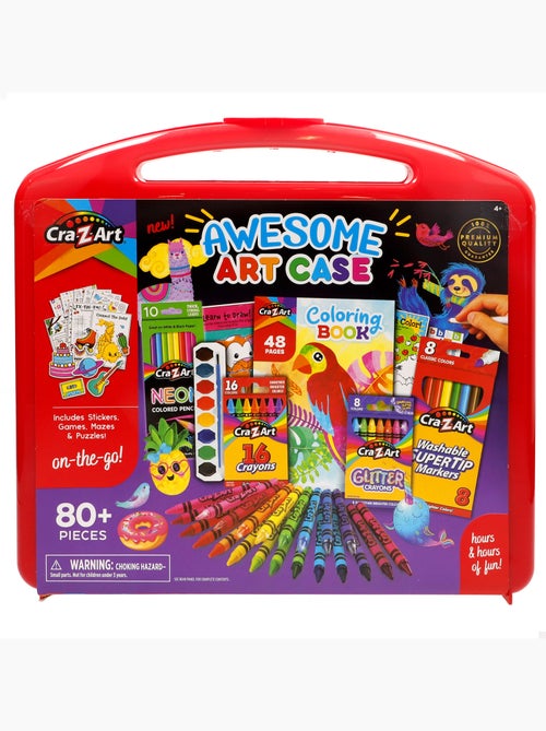 Maletín artístico c/colores y actividades cra-z-art - Kiabi