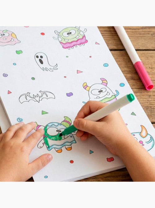 Maletín de dibujo infantil con 130 piezas de pintura y color colorbaby - Kiabi