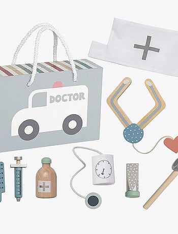 Maletín de doctor en madera para niños | juguete educativo y creativo | JaBaDaBaDo
