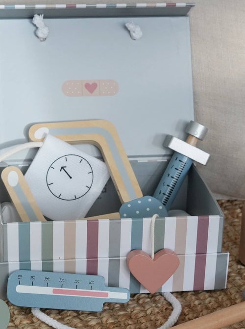 Maletín de doctor en madera para niños | juguete educativo y creativo | JaBaDaBaDo - Kiabi