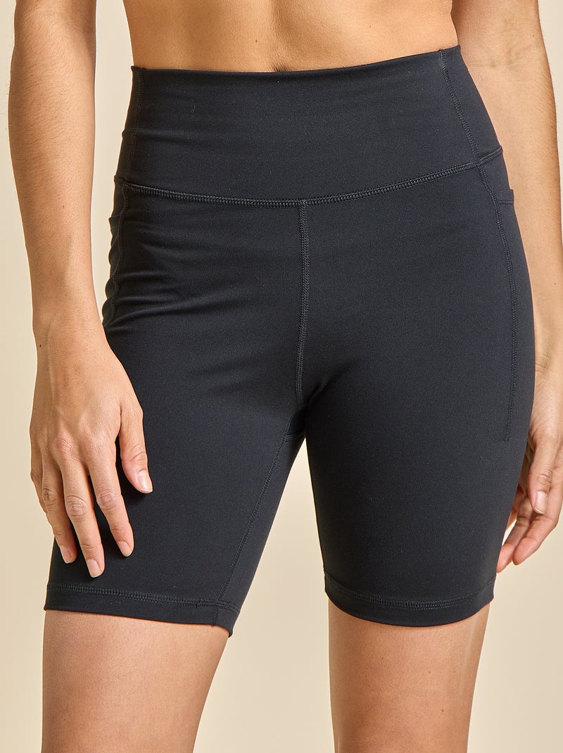 Malla ciclista deportiva - (ekstract) Negro - Kiabi