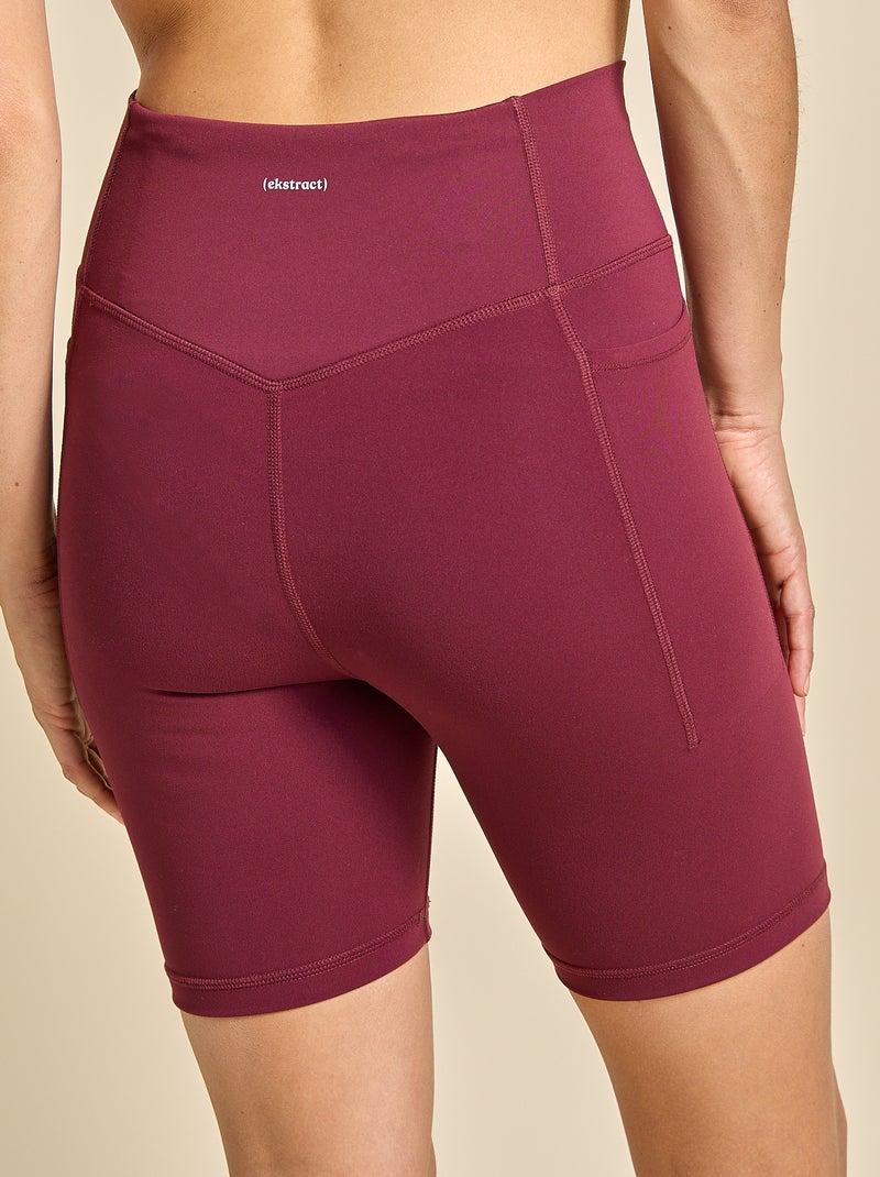 Malla ciclista deportiva - (ekstract) Rojo - Kiabi