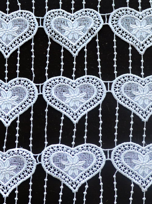 Malla modular de macramé corazón - Kiabi Malla modular de macramé corazón - Kiabi