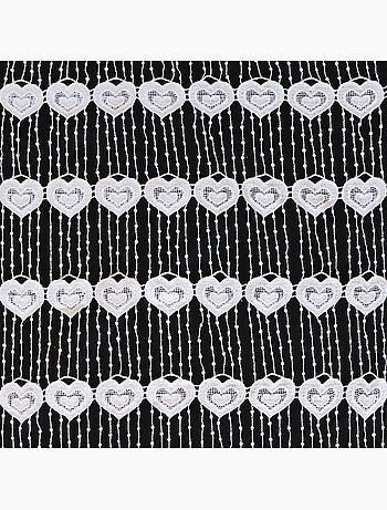 Malla modular de macramé estilo romántico