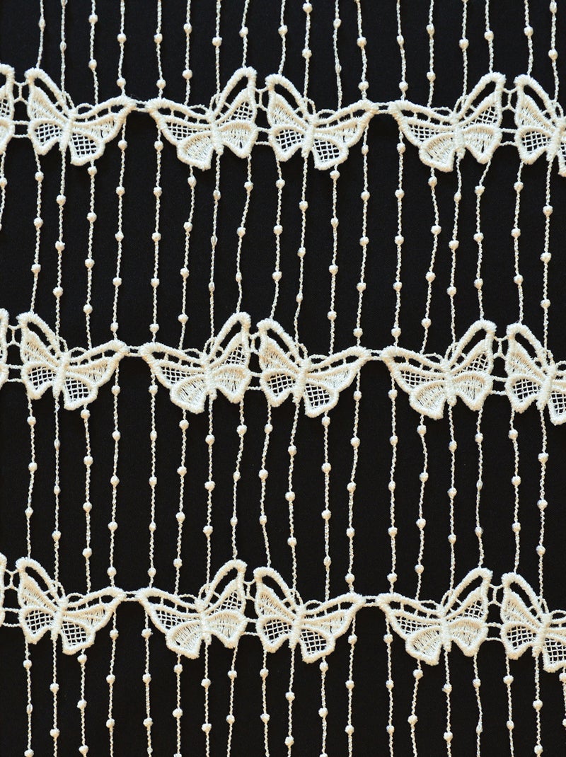 Malla modular de macramé mariposa Crudo - Kiabi