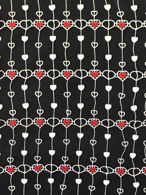 Malla modular de macramé pequeños corazones - Kiabi Malla modular de macramé pequeños corazones - Kiabi
