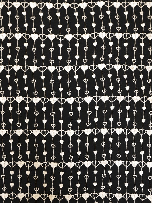 Malla modular de macramé pequeños corazones - Kiabi Malla modular de macramé pequeños corazones - Kiabi