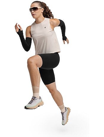 Mallas cortas trail running mujer senderismo mujer west