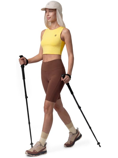 Mallas cortas trail running mujer senderismo mujer west-w - Kiabi