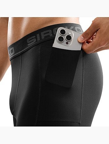 Mallas deportivas capri hombre fitness hombre enlli