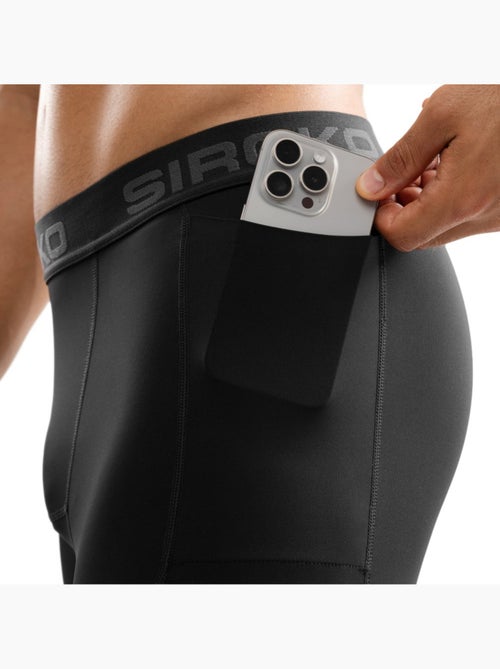 Mallas deportivas capri hombre fitness hombre enlli - Kiabi