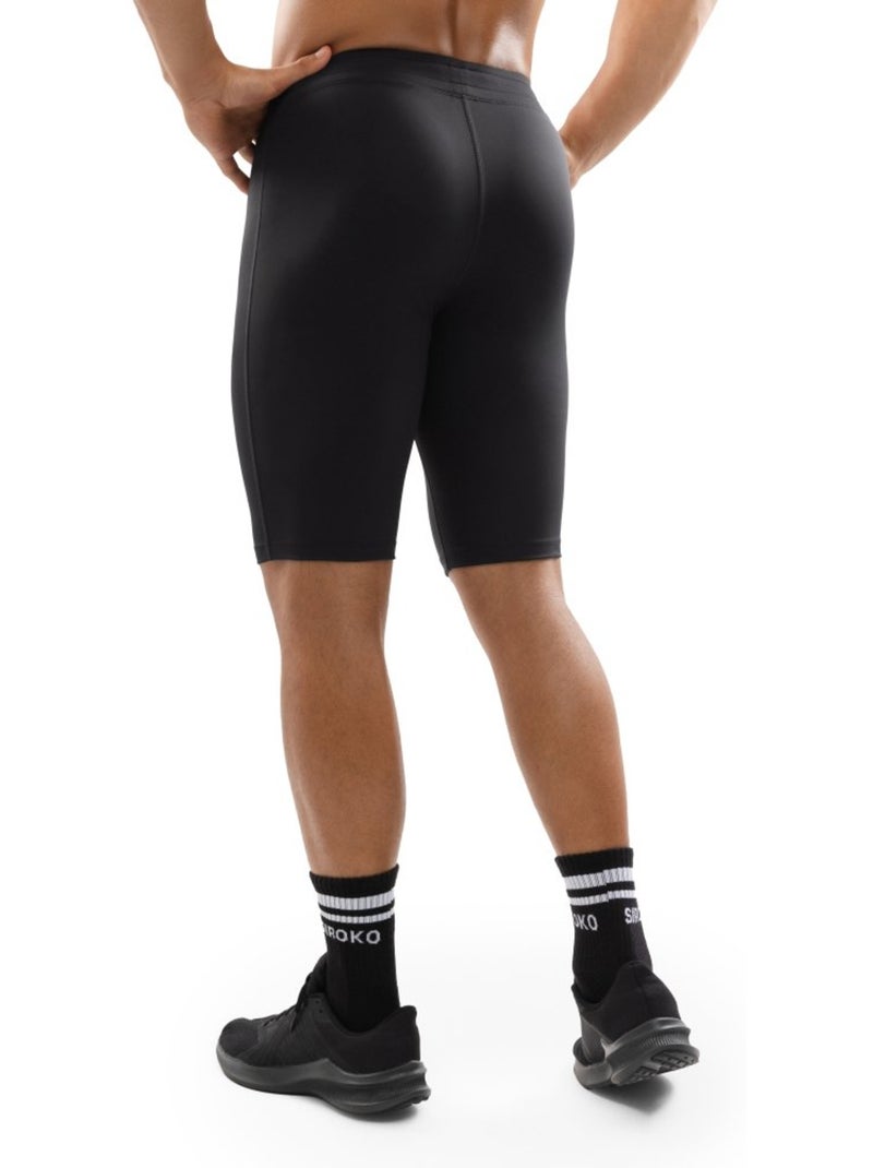 Mallas deportivas cortas hombre fitness hombre press Negro - Kiabi