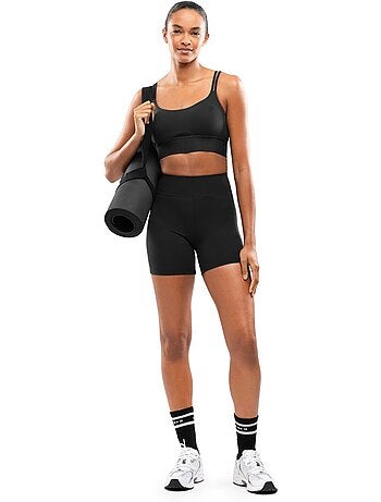 Mallas deportivas cortas mujer fitness mujer ganges