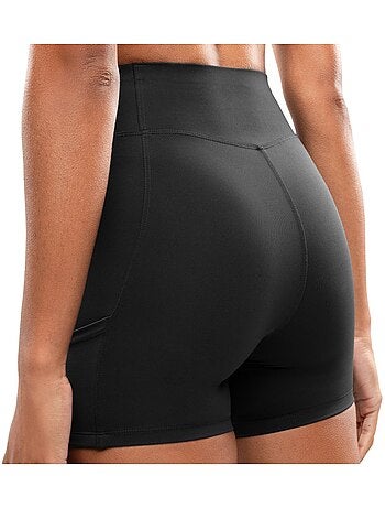 Mallas deportivas cortas mujer fitness mujer ganges
