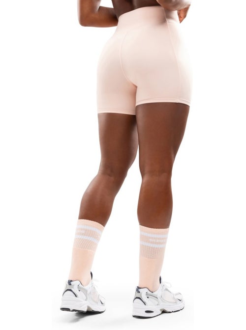 Mallas deportivas cortas mujer fitness mujer ganges - Kiabi