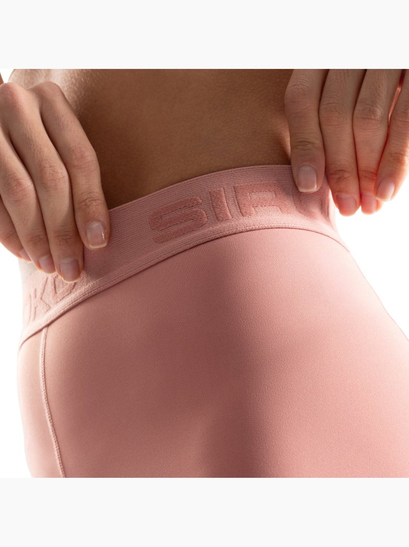 Mallas deportivas cortas mujer fitness mujer hutt Coral - Kiabi