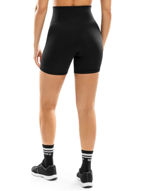 Mallas deportivas cortas sin costuras mujer fitness mujer persist - Kiabi Mallas deportivas cortas sin costuras mujer fitness mujer persist - Kiabi