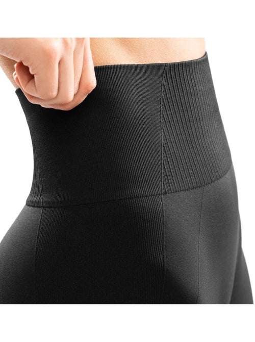 Mallas deportivas cortas sin costuras mujer fitness mujer persist - Kiabi Mallas deportivas cortas sin costuras mujer fitness mujer persist - Kiabi