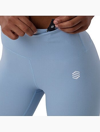 Mallas deportivas de talle medio fitness mujer shine