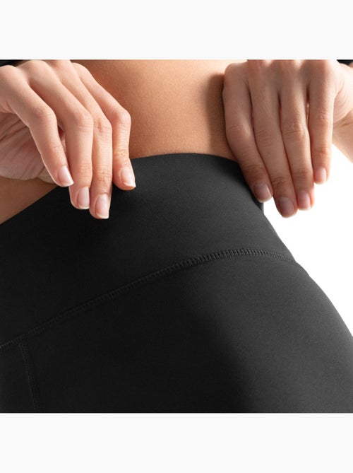 Mallas deportivas largas corte láser mujer fitness mujer combat - Kiabi Mallas deportivas largas corte láser mujer fitness mujer combat - Kiabi