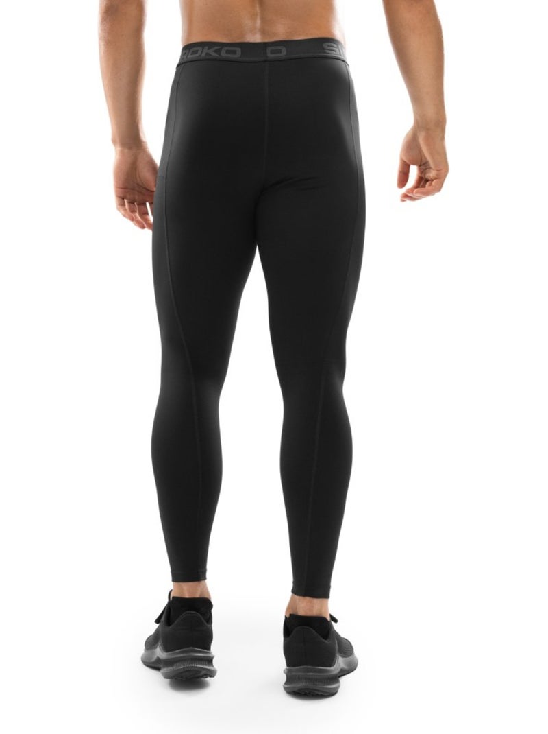 Mallas deportivas largas hombre fitness hombre pioneer Negro - Kiabi
