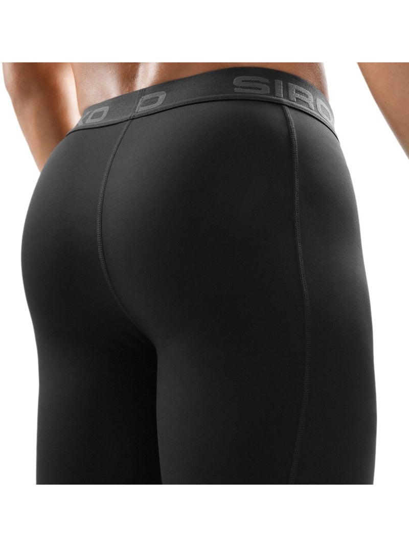Mallas deportivas largas hombre fitness hombre pioneer Negro - Kiabi
