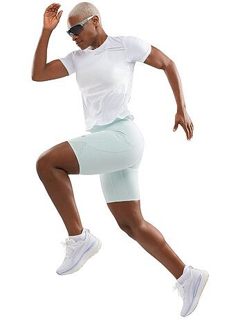 Mallas running cortas mujer fitness mujer thames mint