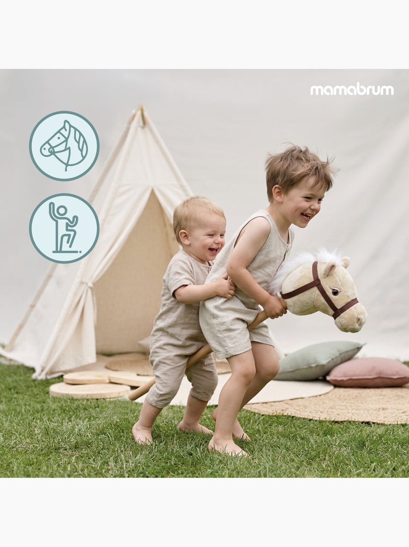 Mamabrum hobby horse - caballo de palo para niños a partir de 18 meses N/D - Kiabi