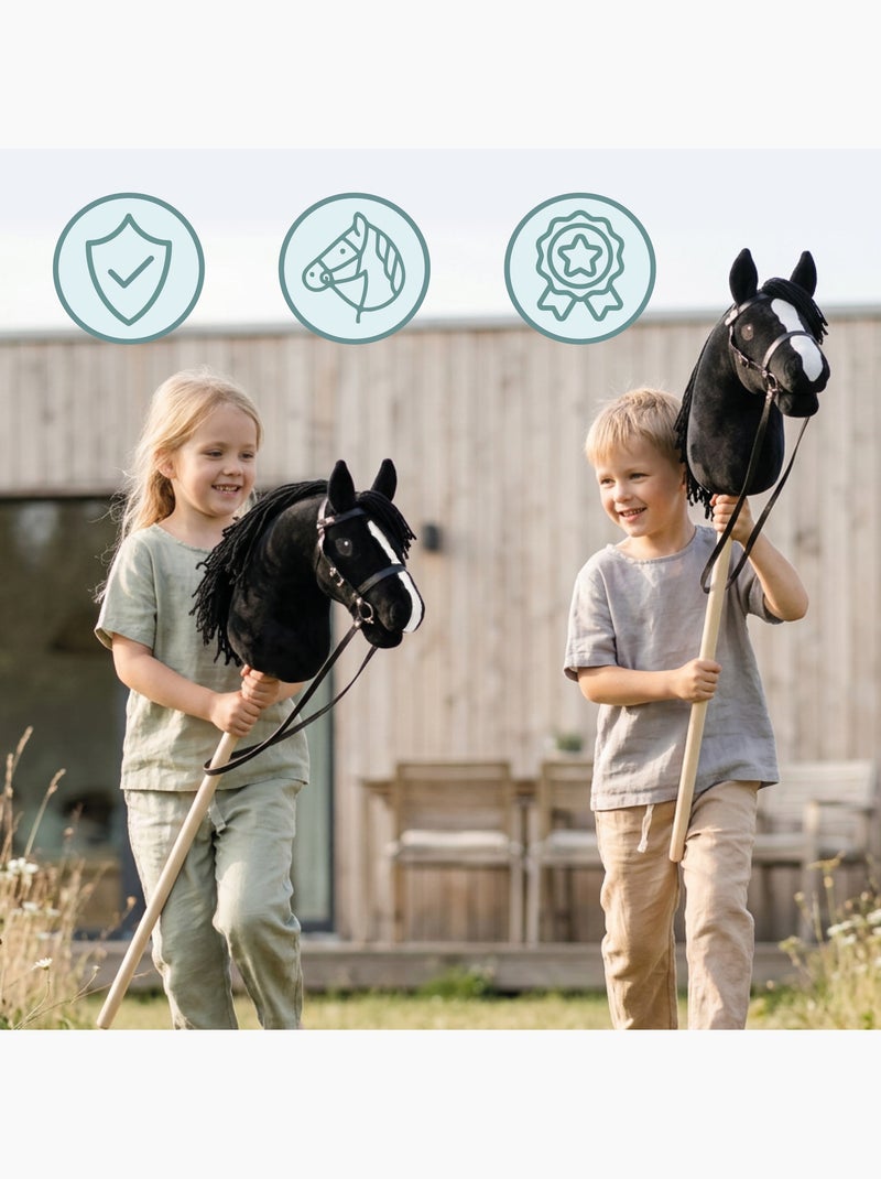 Mamabrum hobby horse - caballo de palo realista para niños desde 3 años N/D - Kiabi